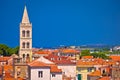 Historic Zadar skyline and rooftops view Royalty Free Stock Photo