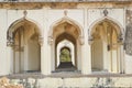 Historical abandon fort architectural structure in hyderabad