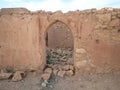 Historical abandoned kasbah in tinghir city in morocco