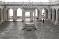 the Historical abbey on Montecassino, near the city of Cassino, ,Italy