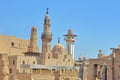 The Abu Haggag Mosque integrated into the structure of Luxor Temple, Egypt Royalty Free Stock Photo