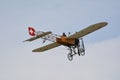 Historical Aircraft / Mikael Carlson Bleriot XI Royalty Free Stock Photo