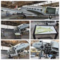 Historical aircraft restoration project new york Royalty Free Stock Photo