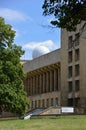 Historical Airport in the Neighborhood of Tempelhof, Berlin Royalty Free Stock Photo