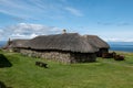A historical ancient houses in the Isle of Skye museum of island life in Northern Scotland