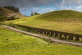 Historical aqueduct at Sao Miguel, Azores Islands