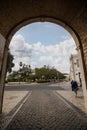 Historical arch of Vila