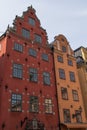 Historical architecture tower in Stockholm, Sweden