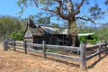 Historical Australian settlers school house Royalty Free Stock Photo