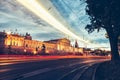 Austrian Parliament building on Ring Road in Vienna Royalty Free Stock Photo