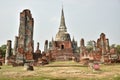 Ayutthaya ruins.