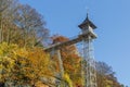 Historical Bad Schandau Elevator to Ostrau in Saxon Switzerland