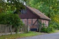Historical Barn in in the Village Eickeloh, Lower Saxony Royalty Free Stock Photo