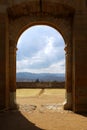 The historical Basilica of Cuilapan, Oaxaca, Mexico Royalty Free Stock Photo