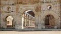 The historical Basilica of Cuilapan, Oaxaca, Mexico Royalty Free Stock Photo