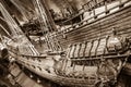 Historical battle ship Vasa in Stockholm, Sweden