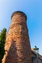 Historical bergfried in Bedburg Alt-Kaster, Germany Royalty Free Stock Photo