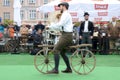 Historical bicycle show