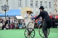 Historical bicycle show