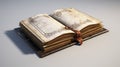 Historical Book 3d Model Preview In Unreal Engine