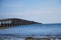 Historical Bridge at the Overseas Highway, Florida Keys Royalty Free Stock Photo