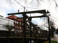 Historical Bridge in the Town Papenburg, Lower Saxony Royalty Free Stock Photo