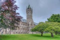 Historical building in the campus of University of Otago in Dunedin, New Zealand