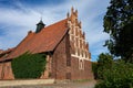 Historical building in a complex of Malbork Castle in Poland Royalty Free Stock Photo