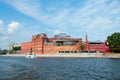 Historical building factory Red October, Russia Royalty Free Stock Photo
