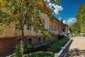 Historical building of gendarmerie in Vyzhnytsia, Bukovina, Ukraine