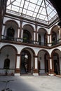 Historical Building Inner Garden Toluca