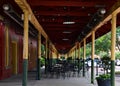 Historical Building in the Old Town of Columbia, the Capital City of South Carolina Royalty Free Stock Photo