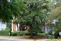 Historical Building in the Old Town of Columbia, the Capital City of South Carolina Royalty Free Stock Photo