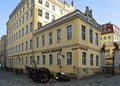 Historical Building in the Old Town of Dresden, the Capital City of Saxony