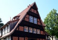 Historical Building in the Old Town of Rinteln, Lower Saxony Royalty Free Stock Photo