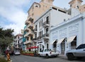 Historical Building in the Old Town of San Juan, the Capital City of Puerto Rico Royalty Free Stock Photo