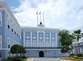 Historical Building in the Old Town of San Juan, the Capital City of Puerto Rico Royalty Free Stock Photo