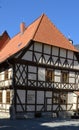 Historical Building in the Old Town of Wernigerode, Saxony - Anhalt