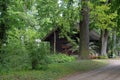 Historical Building on Peacock Island in Spring, Wannsee, Zehlendorf, Berlin Royalty Free Stock Photo