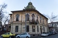 Historical building, Popa Soare Street, Bucharest City, Romania - 18 February 2022 Royalty Free Stock Photo