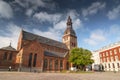 Historical building of Riga Dome Cathedral, Latvia