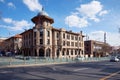 Historical building of Yunus Emre institute of Turkish language and literature education in Ulus, Altindag, Ankara, Turkey