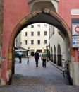 Historical buildings Bressanone Italy