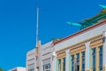 historical buildings in the center of Napier, New Zealand