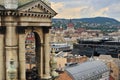 Historical buildings in the city center of Budapest Royalty Free Stock Photo