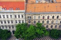 Historical buildings in the city center of Budapest Royalty Free Stock Photo