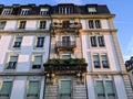 Buildings facades of Geneve, Switzerland