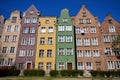 Historical buildings in Gdansk Royalty Free Stock Photo