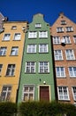 Historical buildings in Gdansk Royalty Free Stock Photo