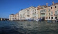 Historical buildings on the Grand Canal in Venice, Italy Royalty Free Stock Photo